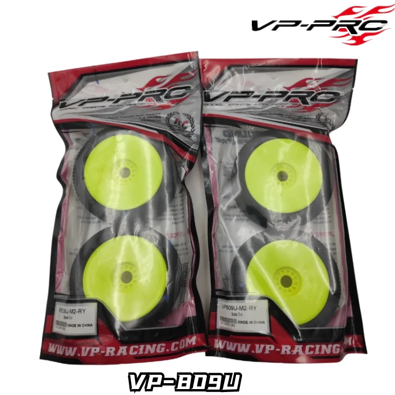 High Quality 1/8 RC Buggy Tire VP PRO 809U Blade Evo Medium Soft 17mm Nut Racing Tire Sponge High Grip ARRMA Xray Hsp Kyosho