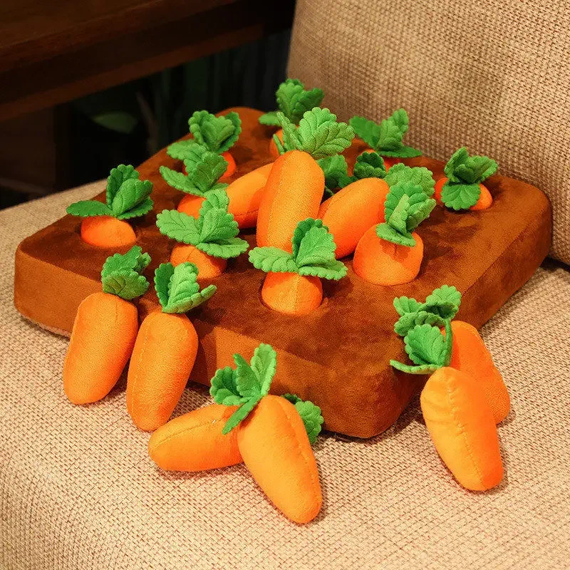 

Goodseller Pulling Out Radish Plush Toys 35cm Soft Stuffed Detachable Radishs Toys Cozy Funny Children Teaching Game Props