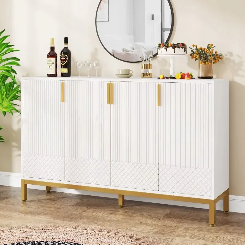 

Restaurant Modern Coffee Bar Lockers Luxury Wooden Buffet White Sideboard Furniture