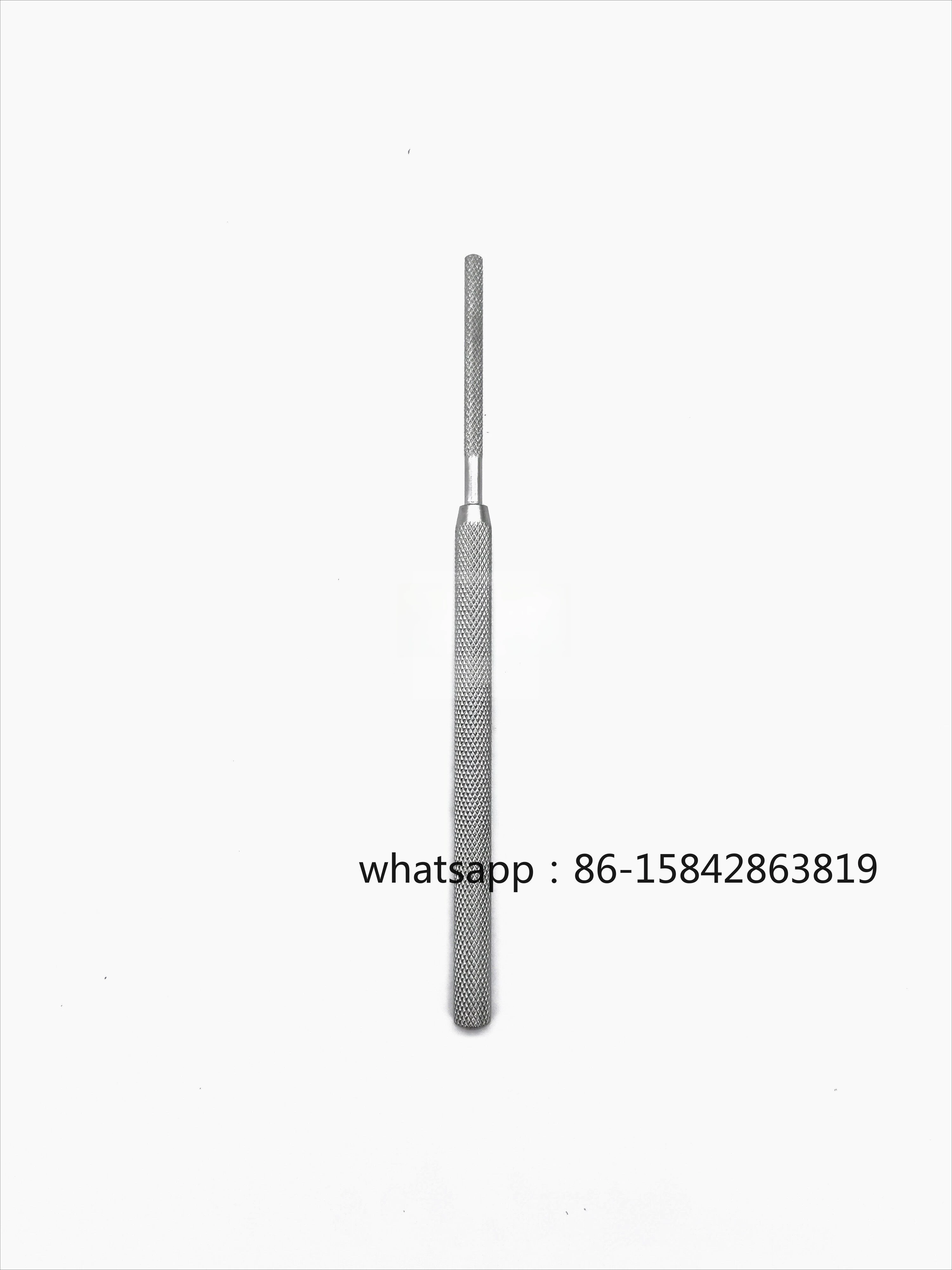 Round file for pet orthopedics, trolley deepening, patella displacement medical stainless steel