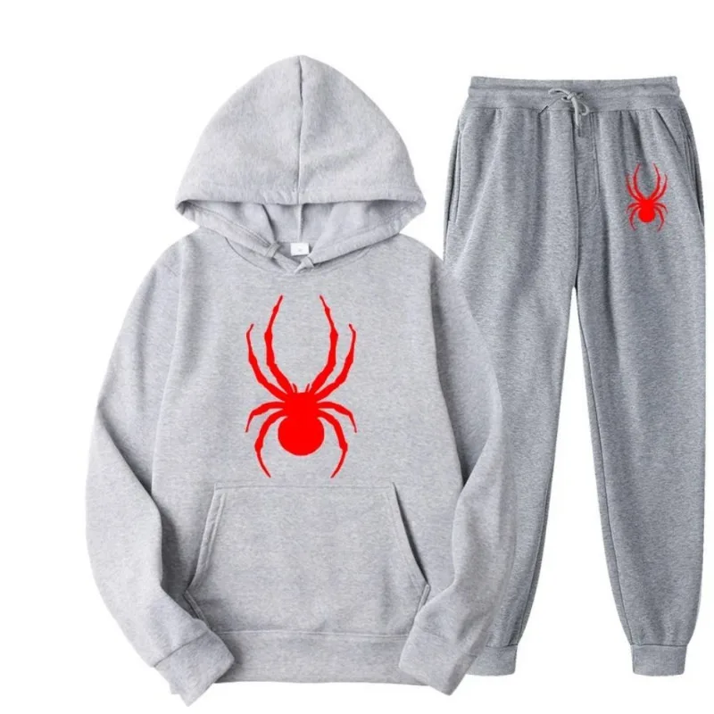 

Men's Fashion Hot Autumn Winter American Trend Explosion Spider Sweater Casual Loose Hip-hop High Street Autumn Winter Hoodie