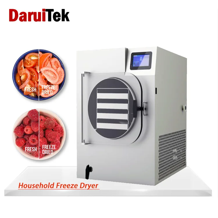 Home Use 6kg 8kg Vacuum Freeze Dried Candy Dryer Machine Hot Sale In Germany Food Dehydrator Machine Fruit Dehydrator Dryer