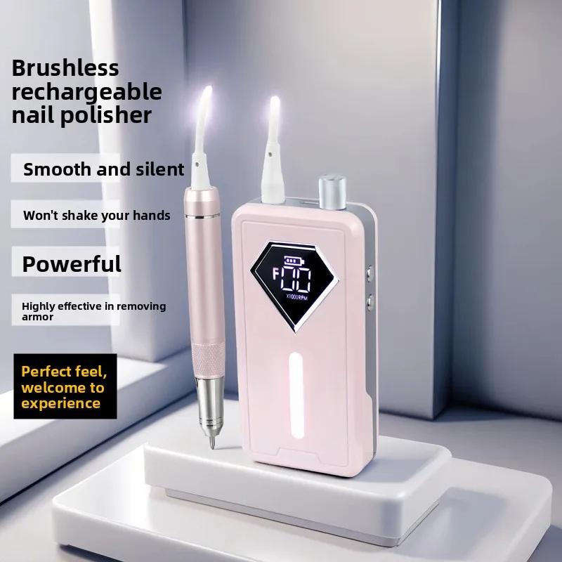 Rechargeable Portable Nail Polisher Brushless Waterproof Nail Manicure Remover For Dead Skin Callus Remover Nail Shop Special