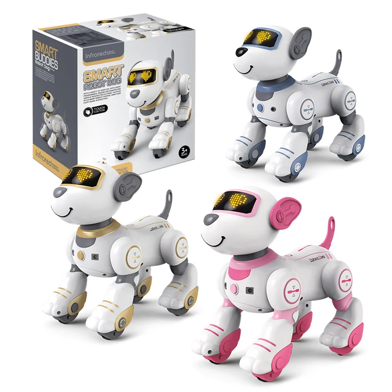 

Intelligent Electric Robot Interactive Dog Remote Dance Voice Intelligent Control Robot Dog Children's Educational Toy Pet Dog