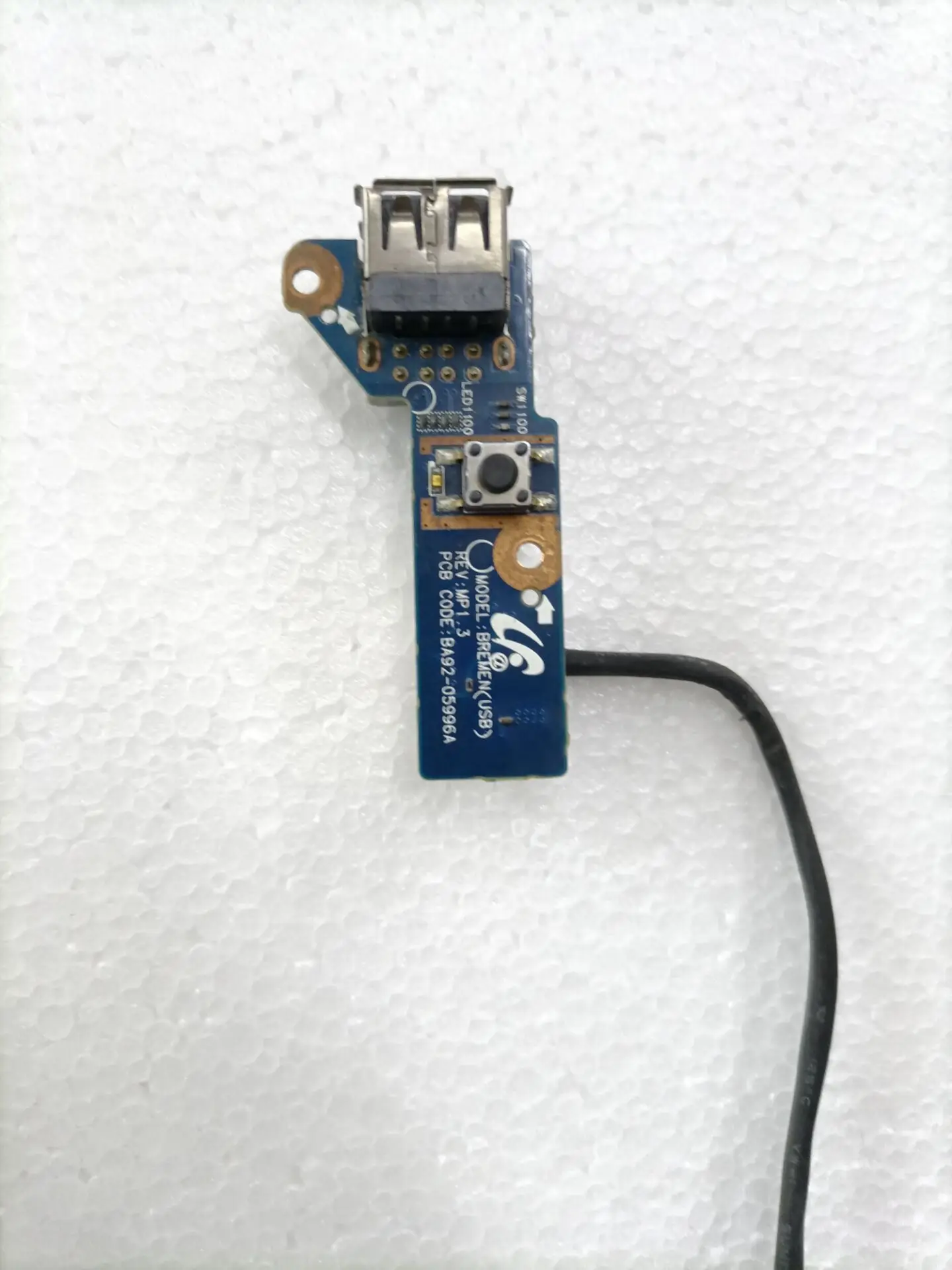 Original Laptop Power Button Switch USb Board for Samsung R530 R540 R580 R730 R780 RV510 BA92-05996A