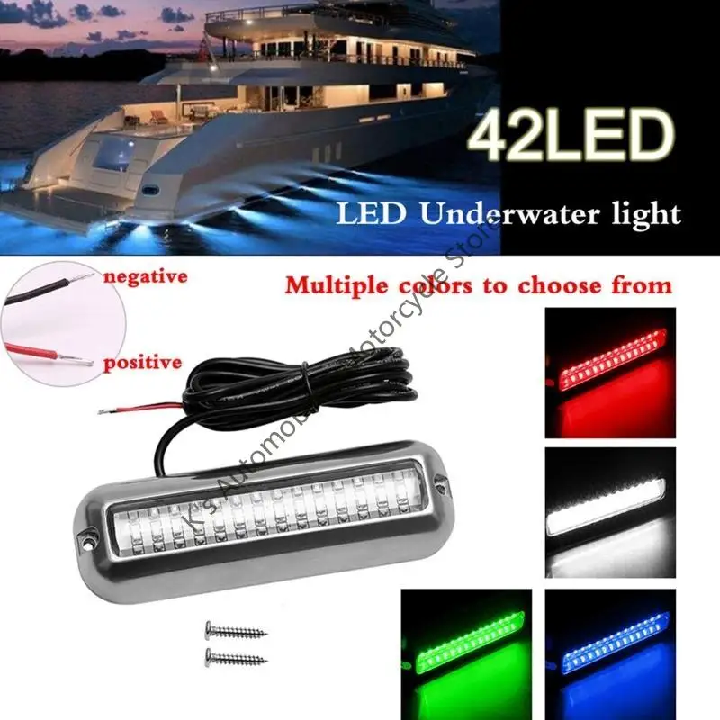 Q39F 80W 42 LED LED BACK ALLA LIGHT BACK MARINE BARCA SUBACHIO SUM TRANDOON LAMPAGGIO