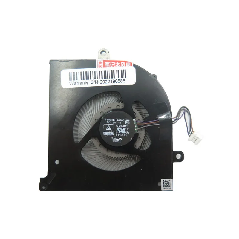 Laptop CPU GPU FAN For MSI GS76 Stealth 11UE 11UG 11UH MS-17M1 GS76 11UH-265RU GS76 269ES 285ES GS76 11UH-084BE 11UH-475NL