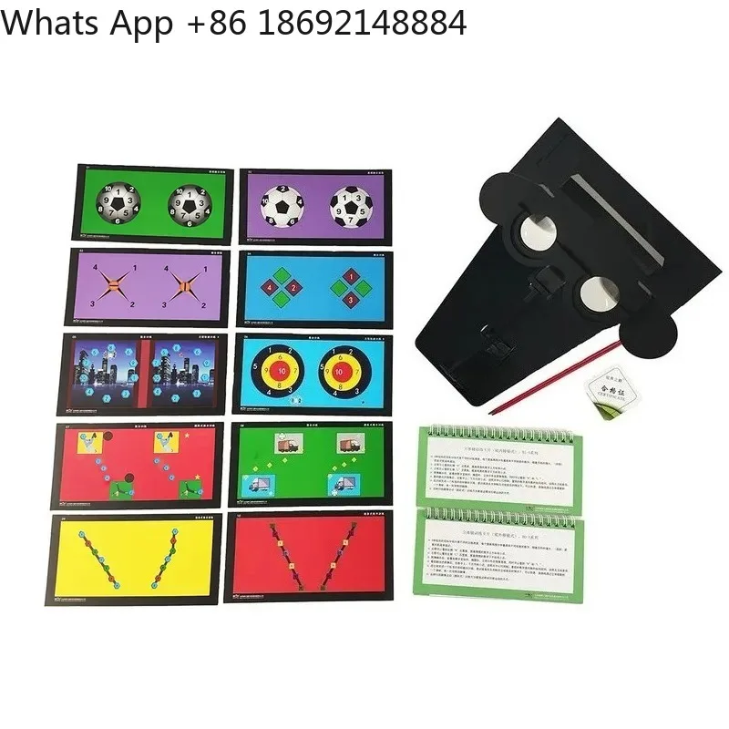 for Scattered Stereo Myopia Amblyopia Functional Intermittent Training Lenses
