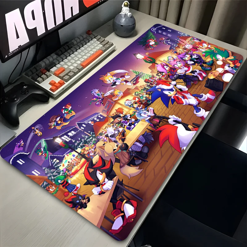 Mauspad Kawaii Anime HD Print Mousepad Laptop S-Shadows The H-Igel Schreibtisch Mauspad PC Gaming Zubehör Weiches Tastaturpad