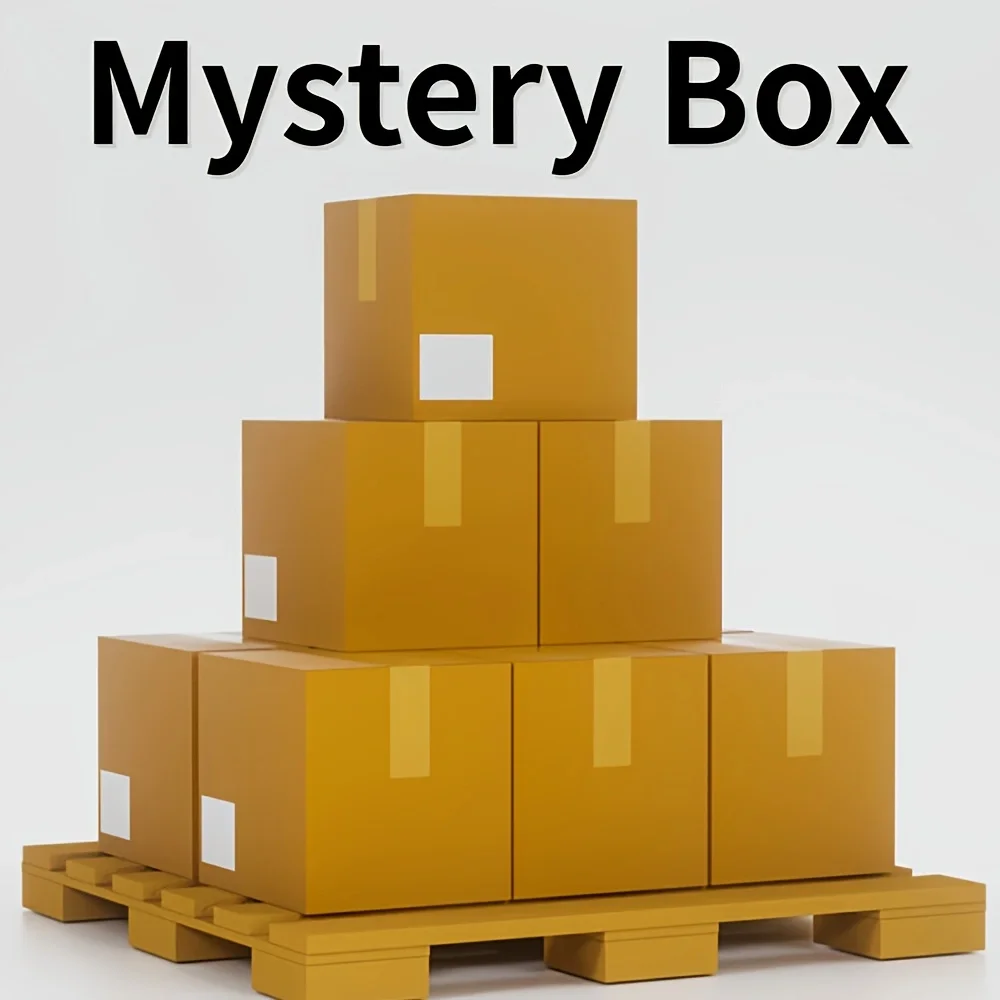 

Mysterious Box - Surprise Yourself with unique random items | High-quality black packaging | Perfect Gift for 2025