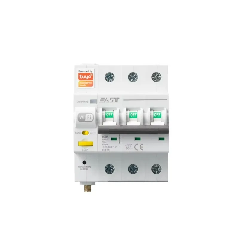 400V WiFi Intelligent Circuit Breaker 3P 100A 6KA 400V Intelligent Circuit Breaker