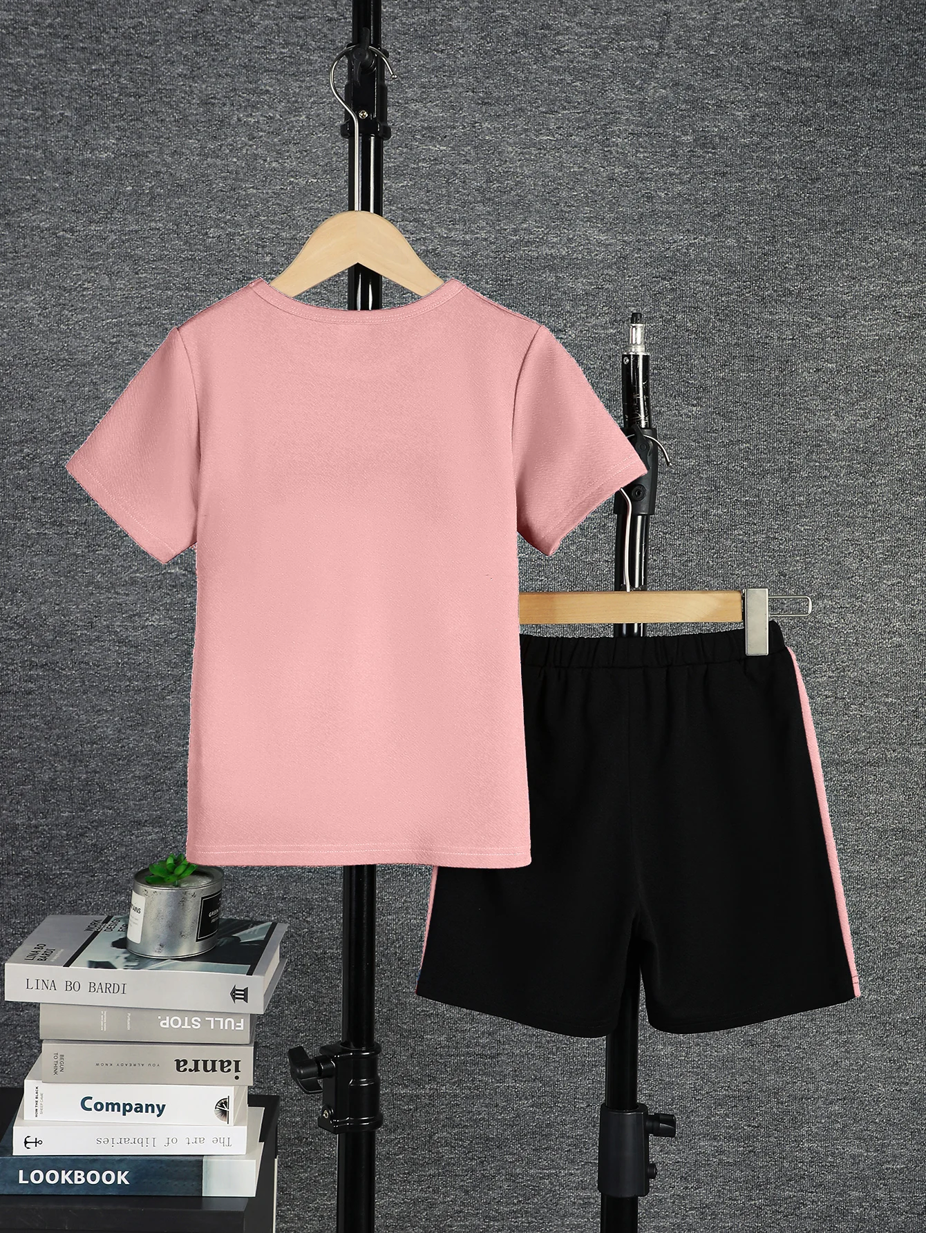 2-teiliges Set für Jungen, lässiges Outfit, Farbblock-Kurzarm-T-Shirt und Shorts, bequeme Sommer-Kinderkleidung, 8 Farben für Alter 7–15 Jahre – Detail 17