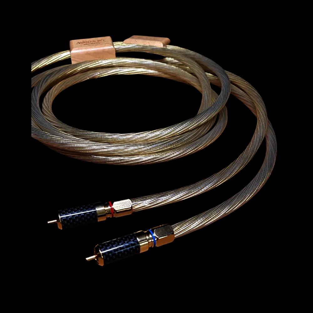 High Quality Nordost ODIN2 Gold RCA audio cable XLR Reference interconnects With RCA XLR Plug Audiophile for amplifier CD