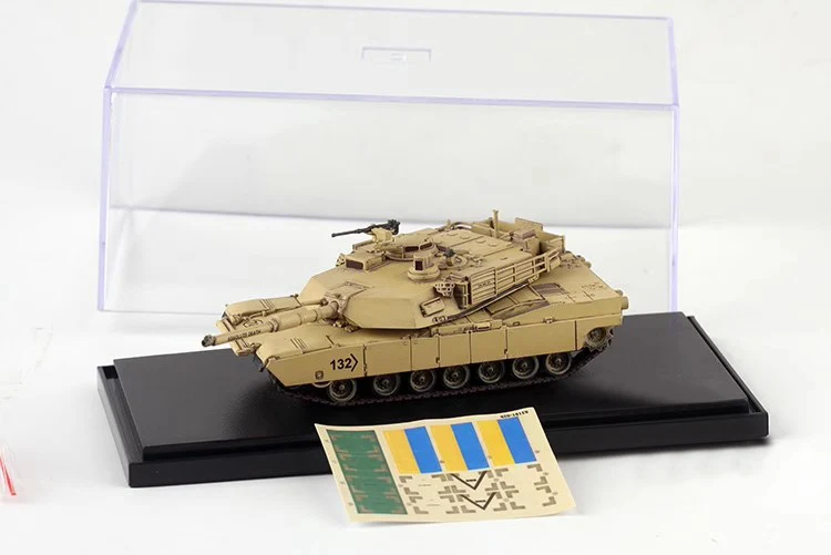 デザートペインティングのタンクモデル、完成品モデル、dgs63161、1/72 us、m1a2、sep