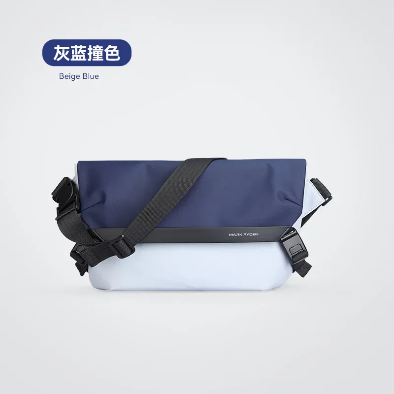 Mark ryden qualidade à prova dwaterproof água bolsa de ombro dos homens para 11 ipad grande capacidade sacos de viagem negócios masculino crossbody