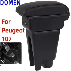 For Peugeot 107 Armrest For Citroen C1/Toyota Etios Aygo BJ armrest box Car Accessories Store box Interior Parts details USB