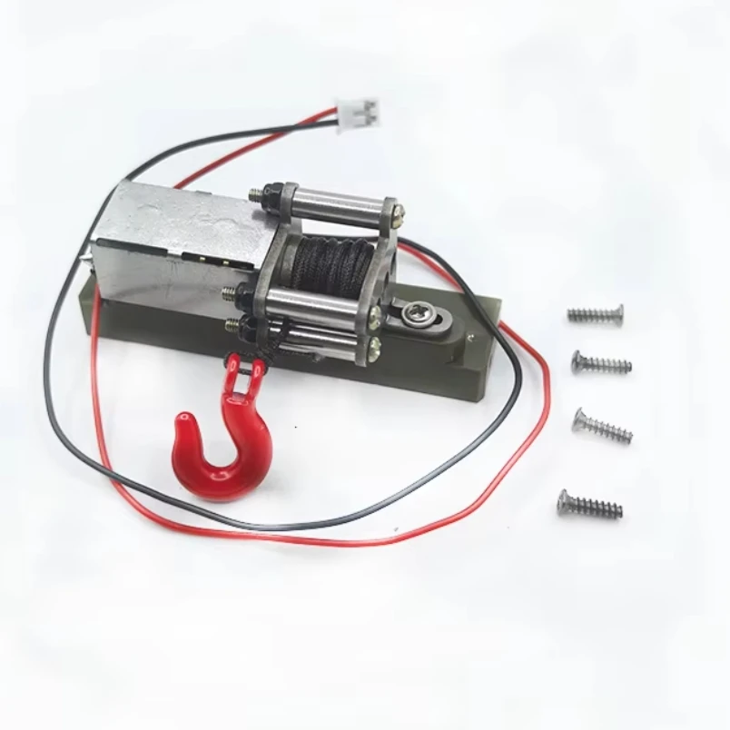 JJRC C8815 RC Auto Onderdelen Accessoires Gun Soldier Trailer Lier Luifel Schokdempers CVD voor C8815 RC Auto Originele Upgrade Deel