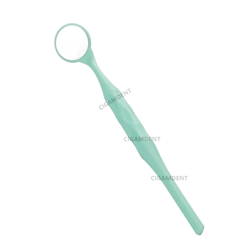 Dental Odontoscope Rhodium Mouth Mirrors Front Surface Intraoral Photography Mirror Exam Reflector Glass Double/Single Sided