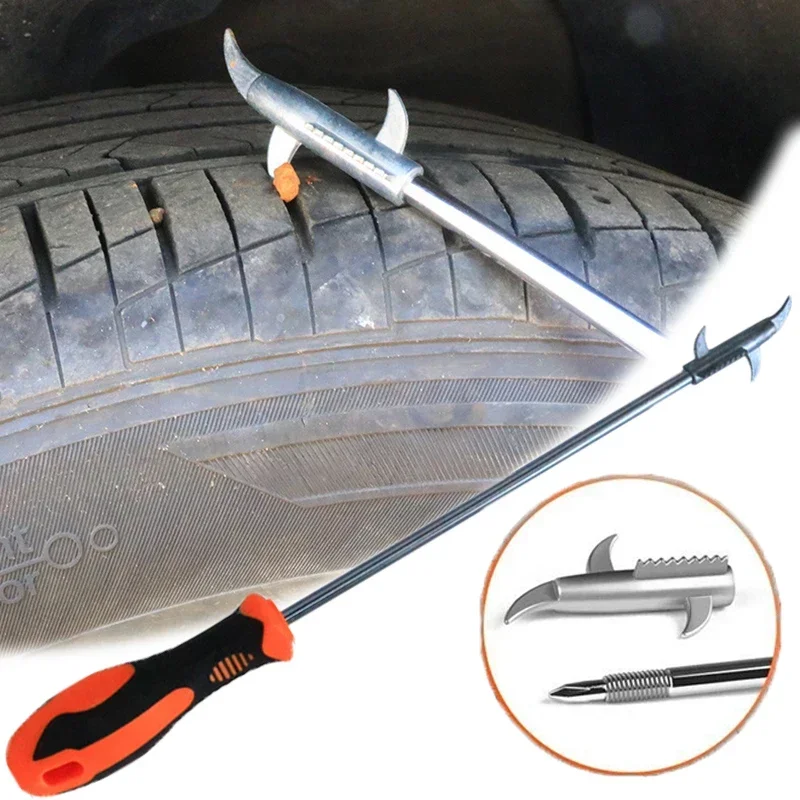 

Auto Tire Cleaning Hook Car Tire Stone Cleaning Tools Multifunctional Groove Broken Stone Remover Tyre Repair Tools Wholesale