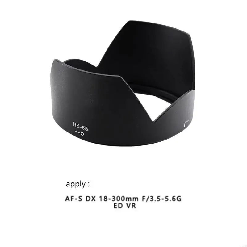 20CB HB58 Худ-замена линзы замена Sunshade для S 18-300 мм f/3,5-5,6 г.