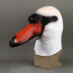 Cosplay Mask Goose Duck Zoo Animal Masks Ducks Halloween Masquerade Mask Props Latex Props Costume