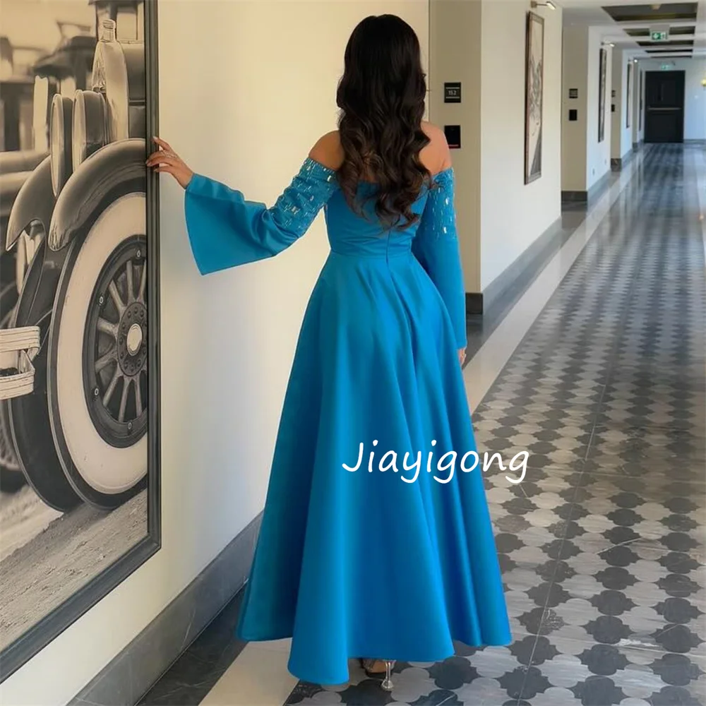 Taglie personalizzate disponibili Abiti midi con scollo a barca a trapezio con paillettes Occasioni su misura Alta qualità Elegante