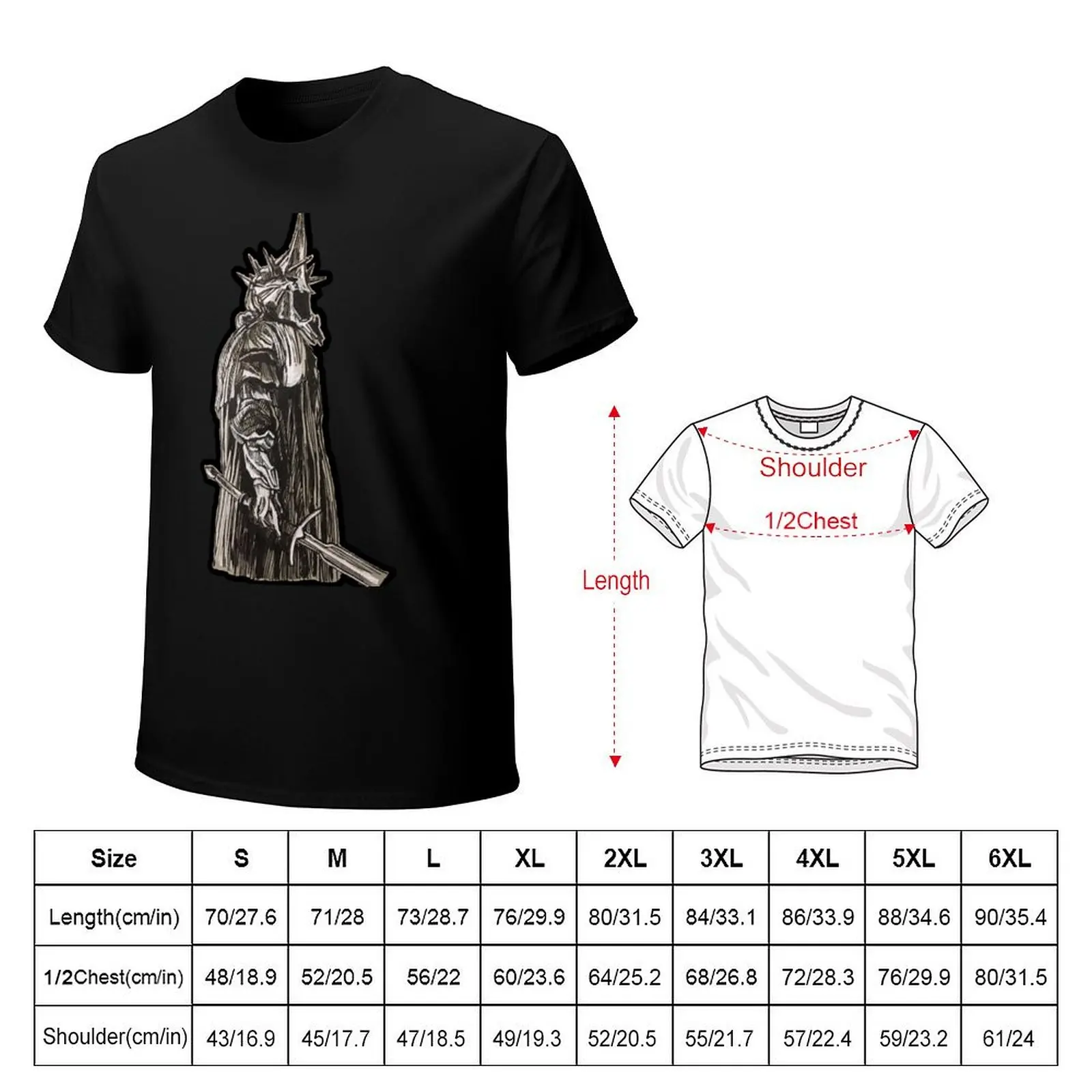 Witch king of Angmar T-Shirt plain aesthetic clothes boys animal print heavy weight t shirts for men