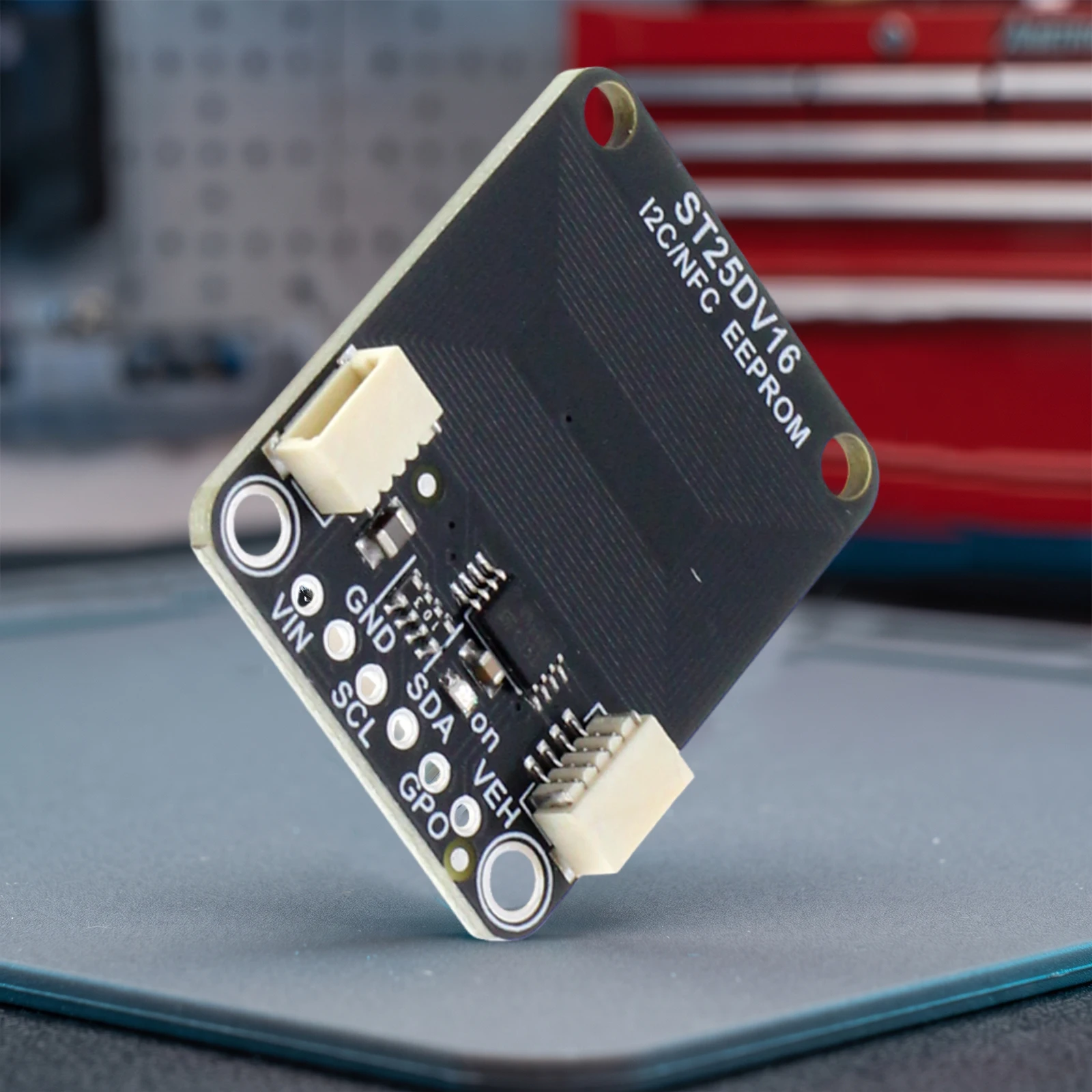 ST25DV16K NFC RFID 16Kbit EEPROM Module I2C ISO 15693 NFC Forum Type 5 STEMMA QT Qwiic Breakout Board