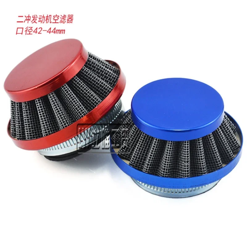 Mini filtro de ar calibre 42-44 para 2 tempos 47cc 49cc motor carburador mini moto crianças atv dirt pocket bike go kart