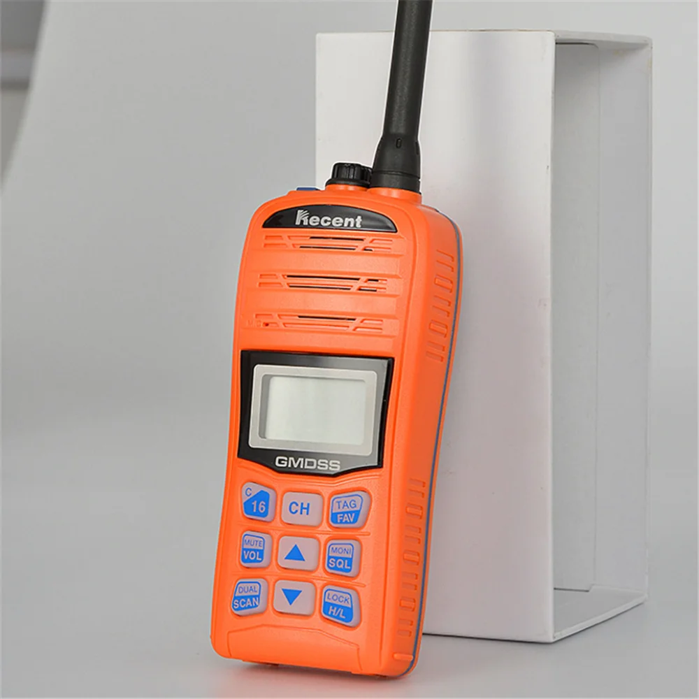 Radio VHF portable étanche, usage d'urgence mobile, talkie-walkie Walperforé, flotteur bidirectionnel, commerce de gros, marine, GMDSS, Ccs, Ec