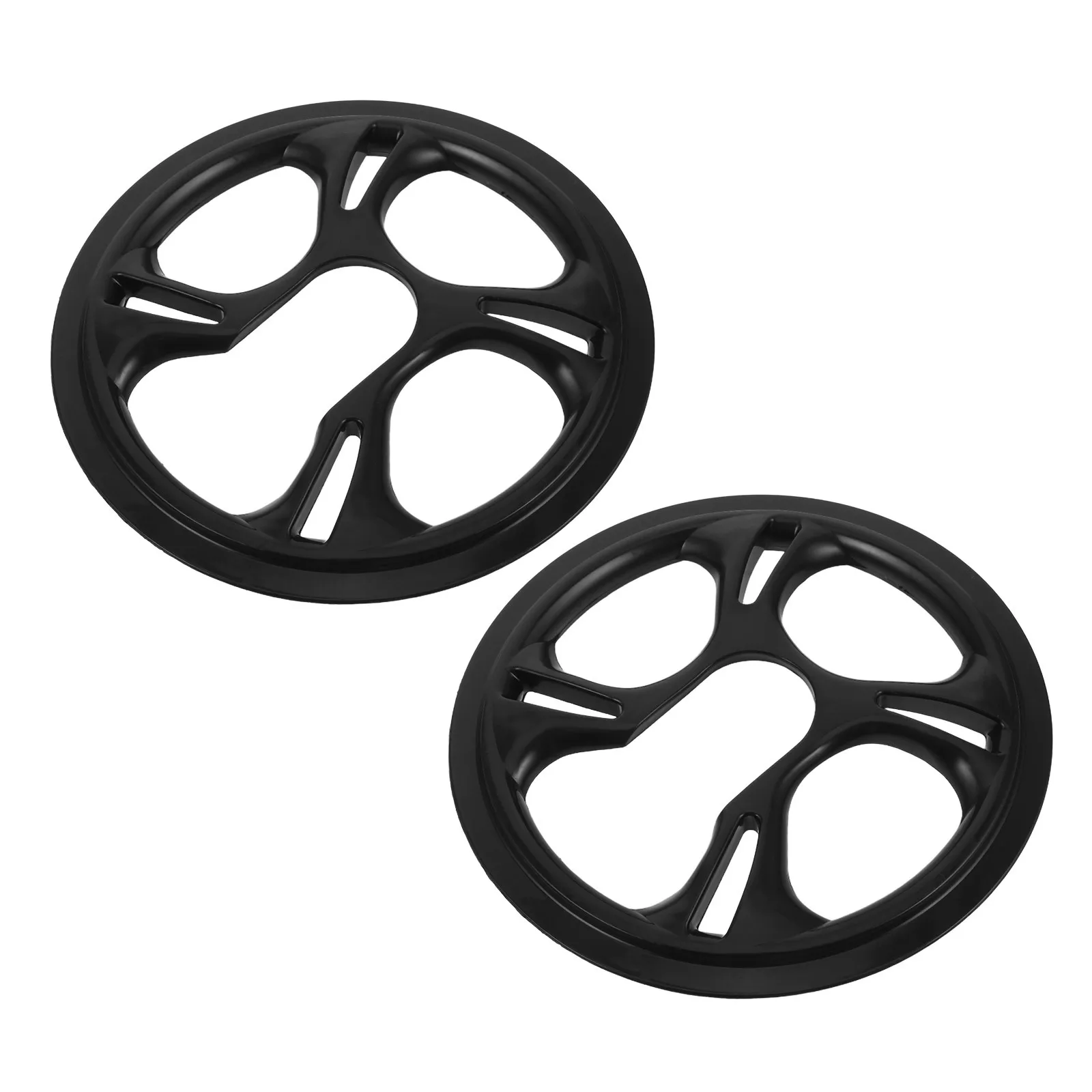 

2pcs Bicycle Chainring Guard 42 Teeth Universal Fit For Mountain Fixed Gear Bikes Crankset Protector Easy Installation Cycle