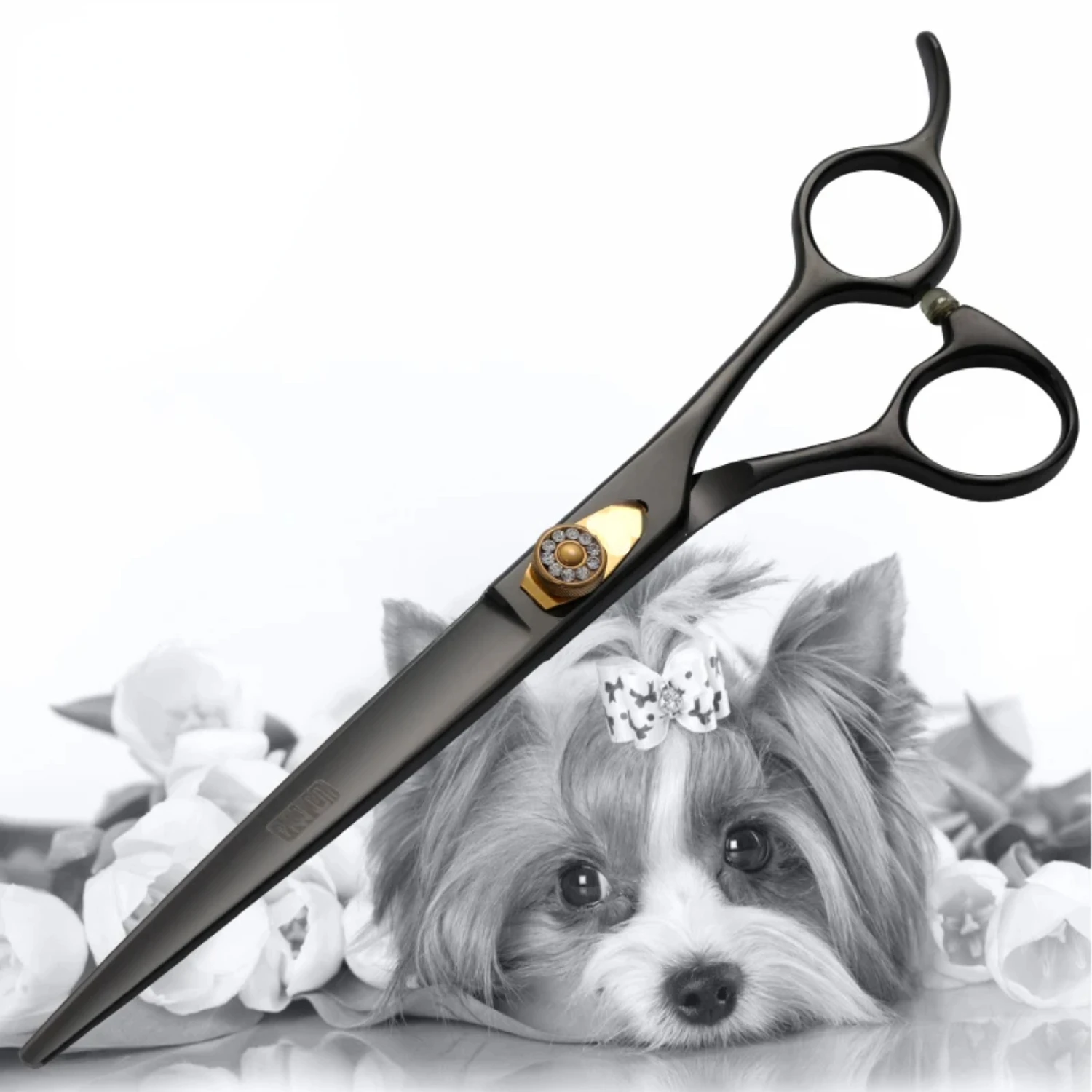 Premium Stainless Steel Precision Trimming Shears for Effortlessly Achieving Salon-Quality Haircuts - Ideal for All Hair Texture