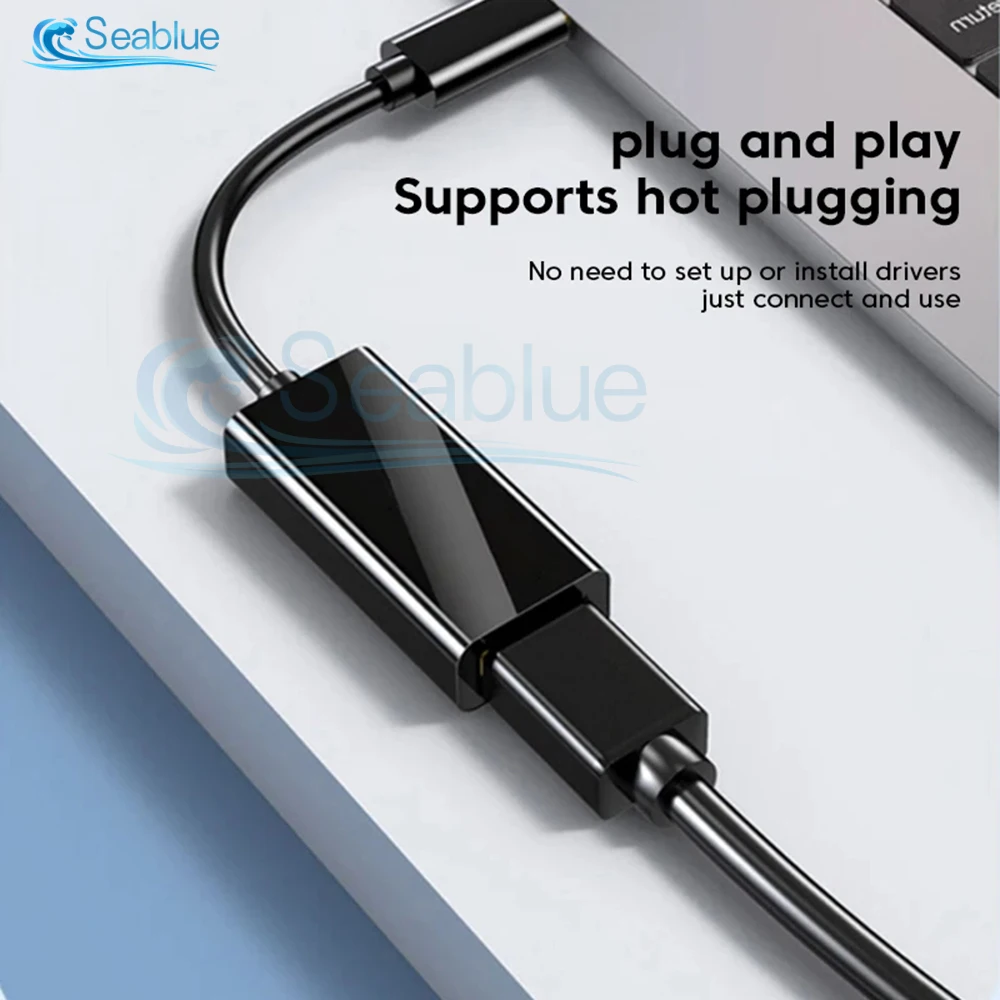 Type C to HDMI-compatible Cable USB C to HDMI Converter HD 4K USB 3.1 HDTV Cable Adapter for MacBook Chromebook Samsung Xiaomi