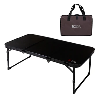 Edge House 초박형 접이식 테이블 및 가방 3 개