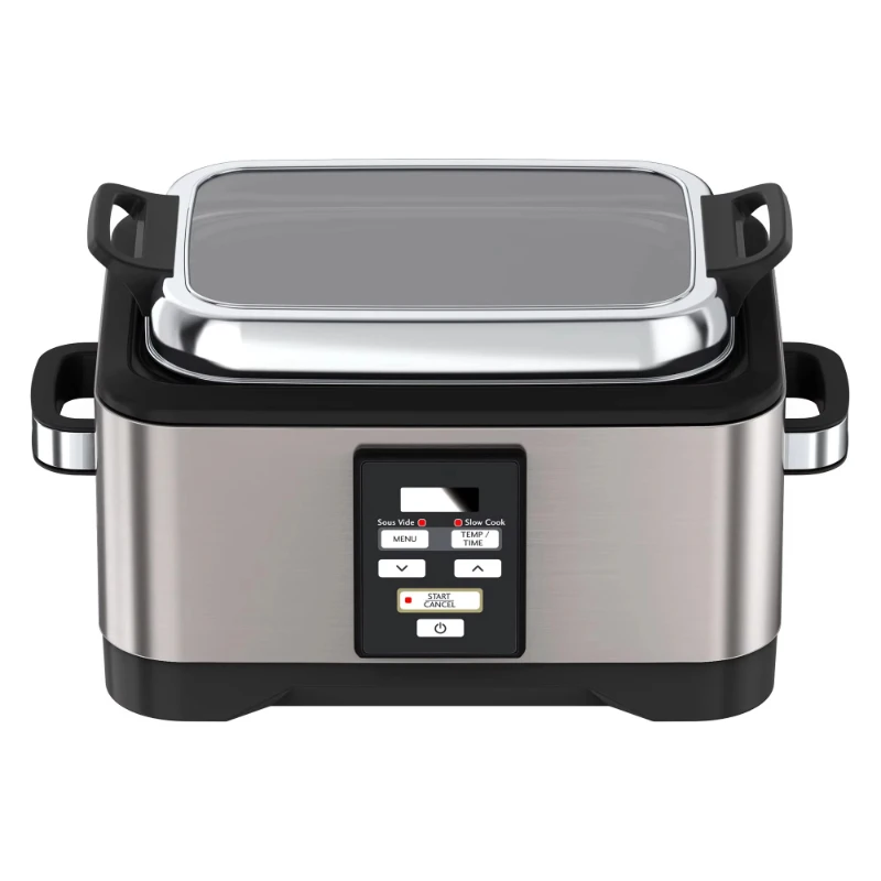 

Precision Cooker Stainless Steel Remover with Temperature and Timer Control Light Emitting Diode Touch Screen All-in-One