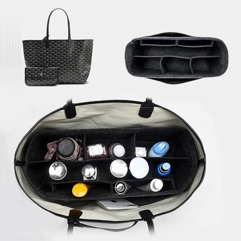 Backpack Organizer Insert Fits Goyard Saint Leger Bag Large Tote Shaper Liner Inner Purse Divider Laptop Compartment Protector