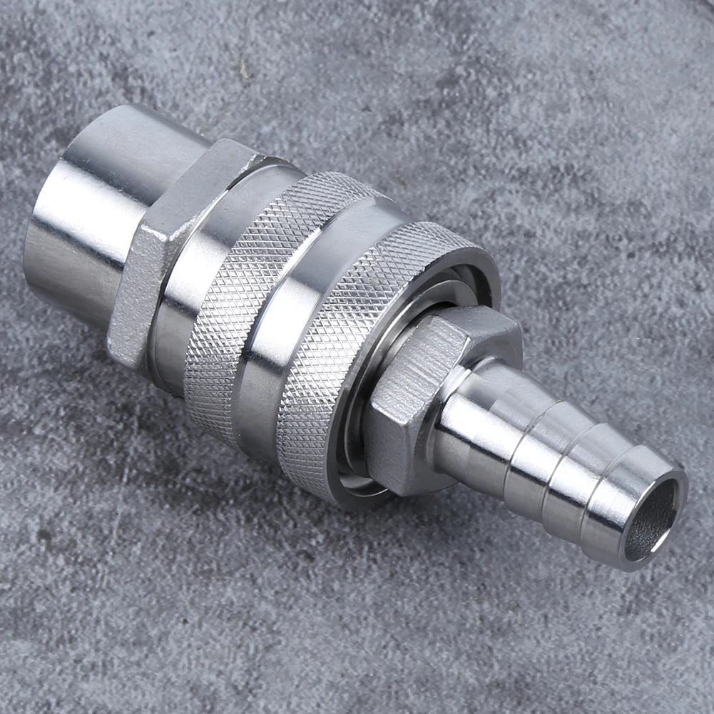 Female Thread 1/2inch Npt, Quick Disconnect Equipment Beer Pump Accessory Female Thread 1/2inch Npt1/2inchbarb for Homebrewers
