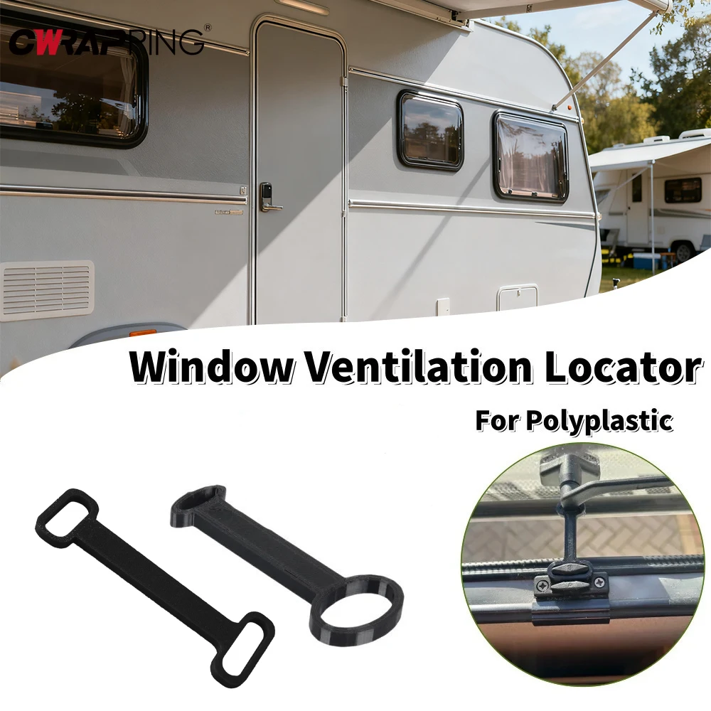

Caravan Window Ventilation Limiter for Motorhome Window Ventilation Stay PolyPlastic Windows Limiter for RV Caravan Accessories
