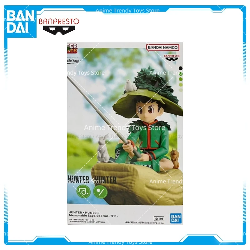 

В наличии оригинальные BANPRESTO HUNTER×HUNTER GON FREECSS памятная сага специальные персонажи мультфильмов игрушки подарки WY