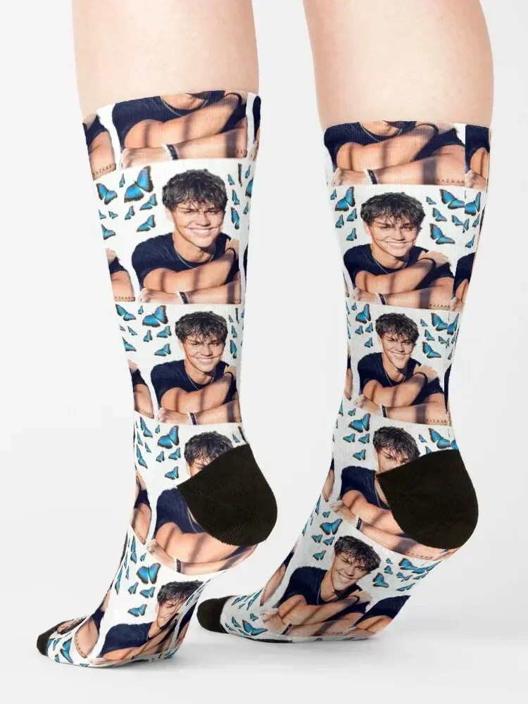 Noah beck Socks kawaii custom colored cartoon Man Socks Women's