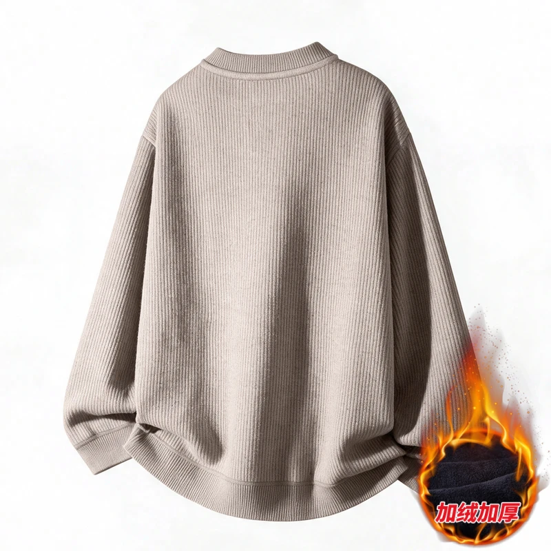 Модный мужской вязаный свитер  – обзор и цена Men'S Fashion V Neck Sweater