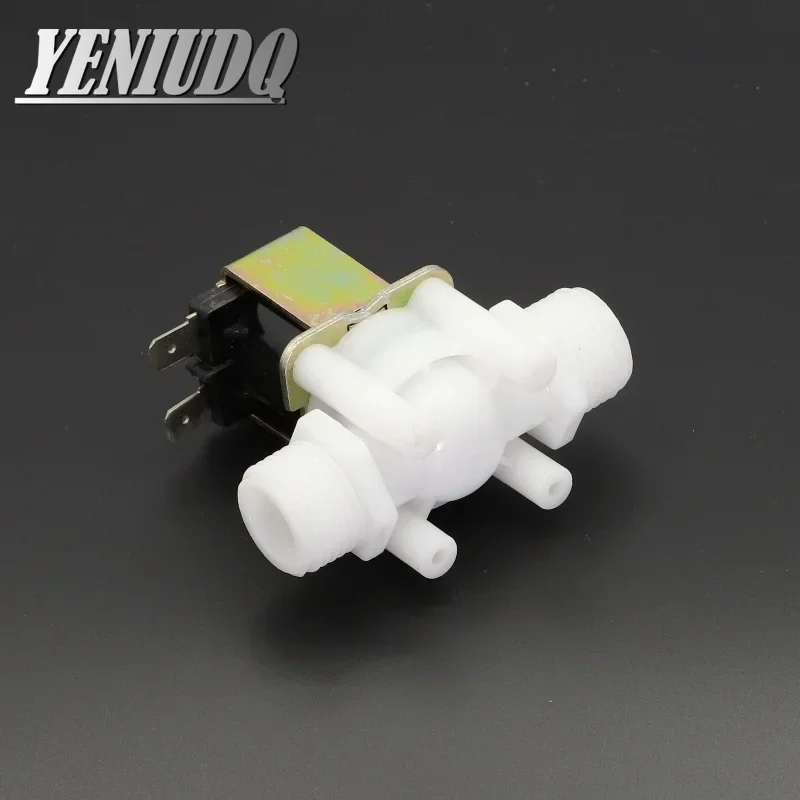 1/2 Male Thread Solenoid Valve +Waterproof Cover 220V DC 12V 24V Water Control Valve Controller Switch NC NO Water Valves