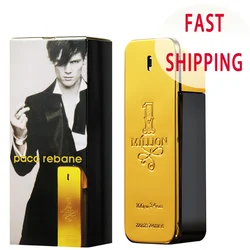 100ml Perfume Golden Millions Man Fragrance Original Pheromone Perfum Cologne Long-Lasting Individual Fragrances For Man Release