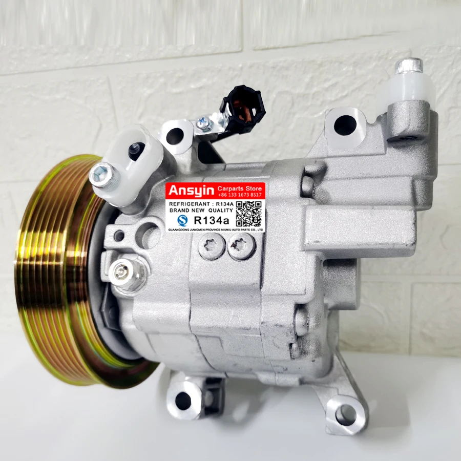 AC Compressor For Nissan Almera Mk II Sunny N16 1.6 1.8 DKV11G 926004M410 5060215400 92600-4Z002 92600-4Z000 92600-4Z003