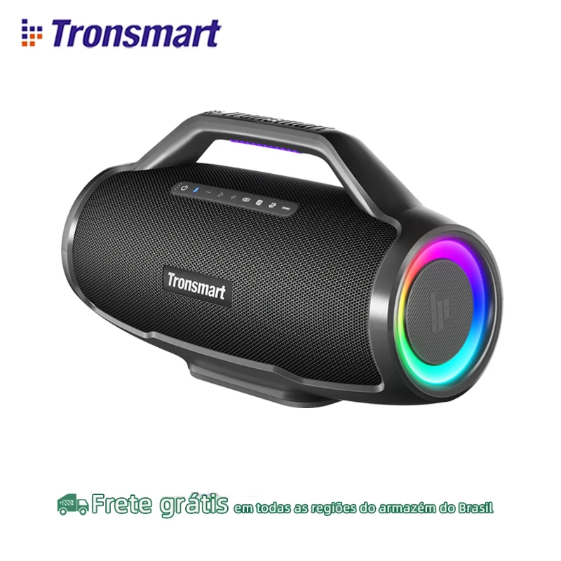 Tronsmart Bang Max Bluetooth Speaker with 3 Way Sound System, 130W, Sync Up 100+ Speakers, APP Control, Guitar/Mic Input