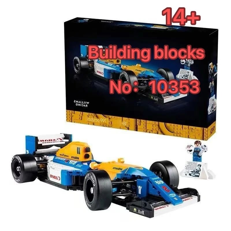 

Модель гоночного автомобиля 10353, механический строительный блок в сборе | Взрослый коллекционный | Украшение дома премиум-класса | Идеальный подарок fo