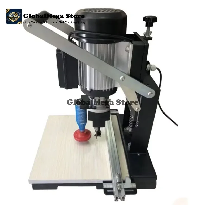 2026 Latest 1100W Portable CNC Hinge Drill Machine Woodworking Tool Multi Function Semi Automatic Lathe DIY Three In One Home