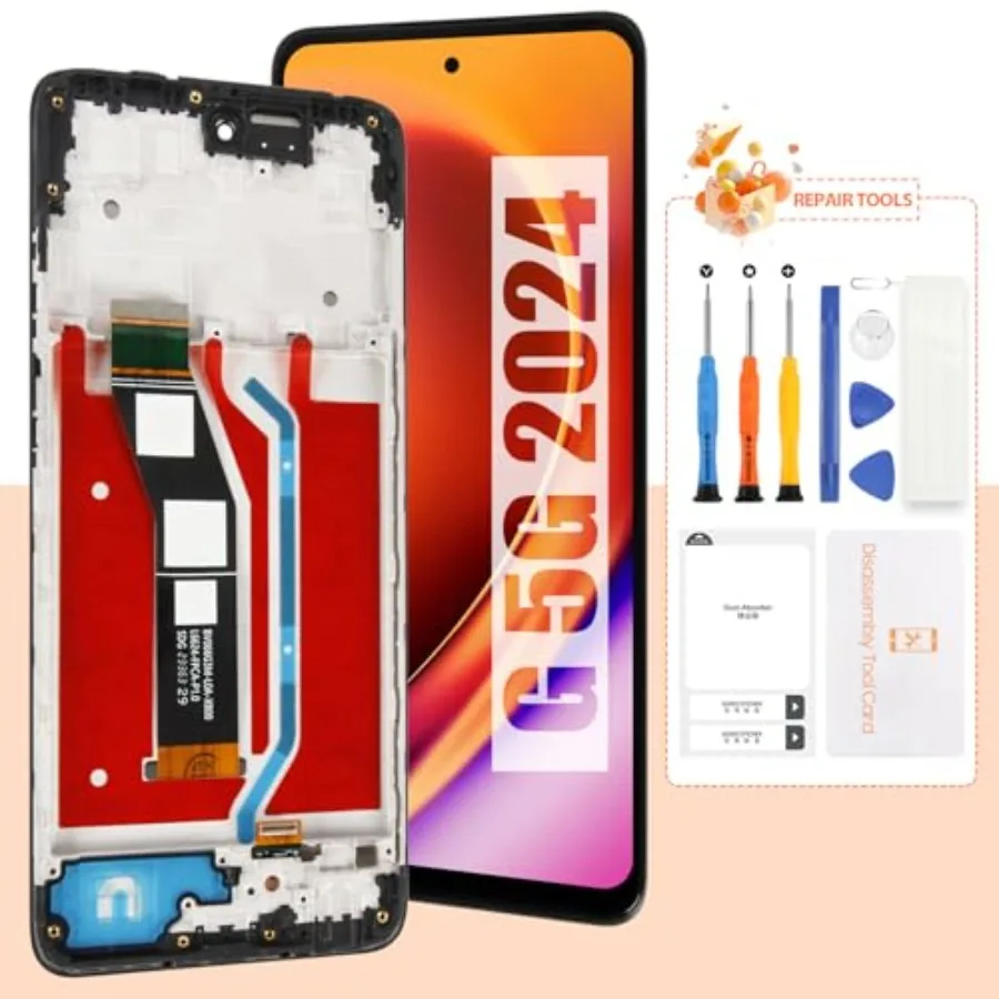 

Экран для Motorola Moto G 5G 2024, замена экрана для Moto G 5G, ЖК-экран XT24171XT2417, дигитайзер сенсорного дисплея в сборе R