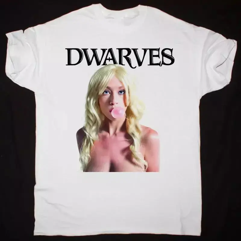 2026 Vintage Punk Tops Dwarves Blood Covered Band T-Shirt Rock Graphic Print Tees Gothic Streetwear Casual Short Sleeve Unisex