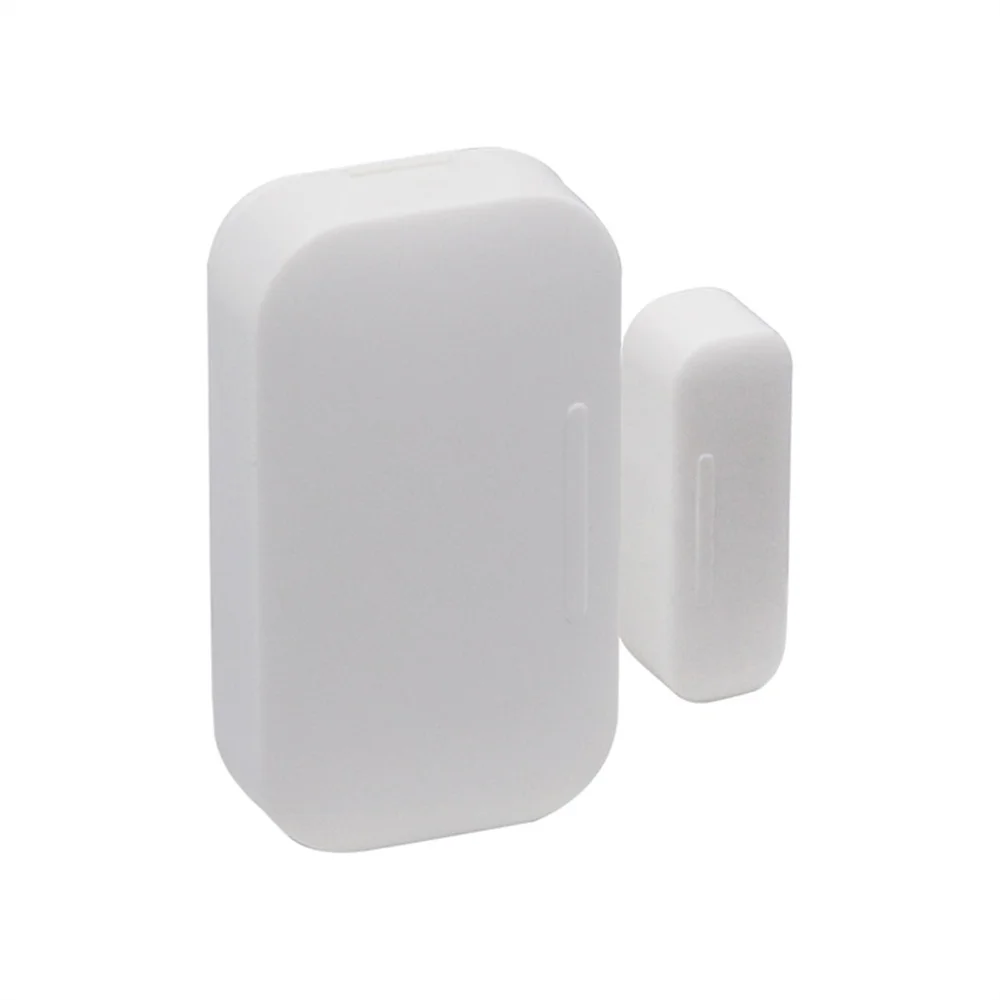 Умный датчик Tuya для окон и дверей, детектор сигнализации, приложение Smart Life, удаленный монитор, поддержка домашней безопасности, помощник Alexa